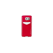 Mercury Goospery Mercury Slim Plus Samsung G930 Galaxy S7 kártyatartós hátlapvédő piros tok és táska