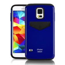 Mercury iPocket Samsung i9500 i9505 i9506 i9515 Galaxy S4 sötétkék hátlap tok tok és táska