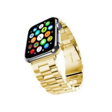 Mercury óraszíj fém Apple Watch 42/44/45 mm arany okosóra kellék