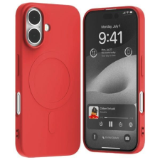 Mercury Semi-Silicone MagSafe-kompatibilis tok iPhone 16 - piros tok és táska