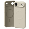 Mercury Semi-Silicone MagSafe-kompatibilis tok iPhone Air - világosszürke