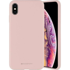 Mercury Silicone Samsung Galaxy S23 Ultra szilikon tok, rószaszín homok (Mer007596) tok és táska