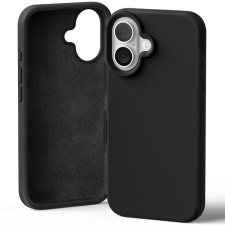 Mercury Silicone tok iPhone 16 - fekete tok és táska