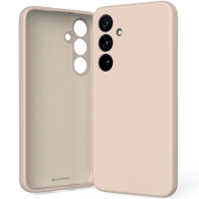 Mercury Silicone tok Samsung Galaxy S25 Plus - világos rózsaszín tok és táska