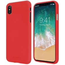  Mercury SJIPXR iPhone X Soft Jelly Védőtok, Piros tok és táska