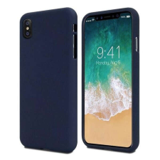 Mercury Soft Apple iPhone 12/12 Pro szilikon tok, éjkék tok és táska