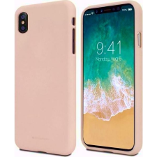 Mercury Soft Apple iPhone 13 mini szilikon tok, rózsaszín homok (8809824769269) tok és táska