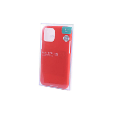 Mercury TPU műanyagtok iPhone 11 Pro Mercury Soft Feeling piros tok és táska