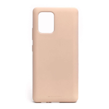 Mercury TPU műanyagtok Samsung Galaxy S10 Lite Mercury Soft Feeling drapp tok és táska