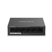 MERCUSYS 6 portos POE+ switch (MS106LP) (MS106LP) hub és switch