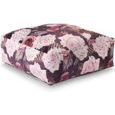  MEREL bársony padlópárna 60x60 cm lila lakástextília