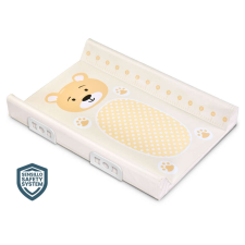 Merev pelenkázó lap 50*70 cm Safety System - Maci bézs pelenkázó matrac