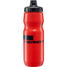 MERIDA kulacs piros, 800ml Stripe kulacs, kulacstartó