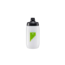 MERIDA Stripe 3819 műanyag kulacs, csavaros, 500 ml, átlátszó-zöld kulacs, kulacstartó