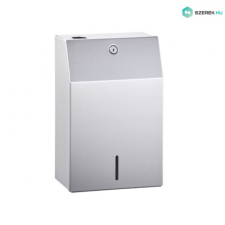 MERIDA zárható fém tartó 5 literes kannákhoz, rozsdamentes, szálcsiszolt adagoló