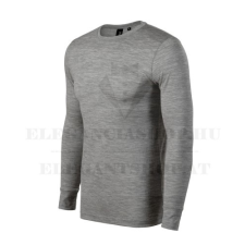  Merino gyapjú férfi h.u póló - Szürke férfi póló