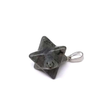 Merkaba medál Labradorit 2x2cm medál