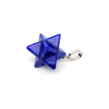 Merkaba medál Lapis lazuli 2x2cm medál