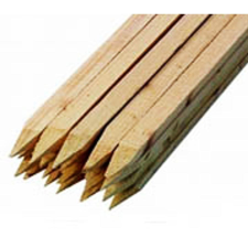 MÉRNÖKI JELÖLŐ FA KARÓ 25X25X50 MM 10db/köteg kertészet