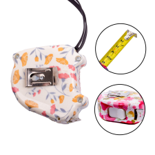  Mérőszalag (fehér alapon, sárga virágok) fajáték