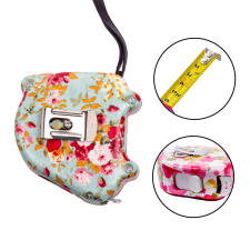  Mérőszalag (kék alapon, piros virágok) fajáték