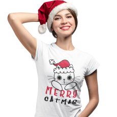  Merry Catmas - Női Póló