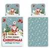  Merry Christmas, Karácsonyi ágyneműhuzat 140×200cm, 70×90 cm