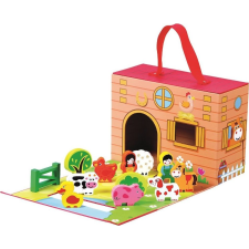 Mertens Bino Farm utazó bőröndben (4011768706123) játékfigura