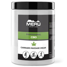 Meru CBD Cannabis Cream regeneráló masszázs krém Kiszerelés: 1000 ml masszázsolaj és gél