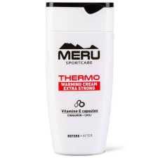  Meru Thermo Extra strong melegítő krém - Fahéj és Chili masszázsolaj és gél