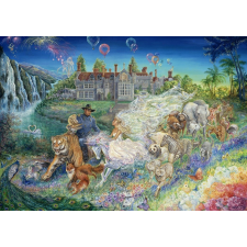 Mesebeli esküvő kirakós 2000 darabos puzzle, kirakós