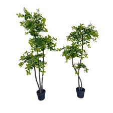  Mesterséges növény, könnyen karbantartható, testreszabható forma, zöld, 180 cm dekoráció