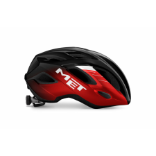 MET Idolo kerékpáros sisak [fényes fekete-metál piros, 60-64 cm (XL)] kerékpáros sisak