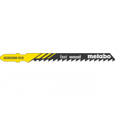 METABO 3 db szúrófűrészlap &quot;fast wood&quot; 74/ 4,0 mm (623964000) fűrészlap