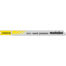 METABO 5 db U szúrófűrészlap &quot;clean wood premium&quot; 82/2,5mm (623905000) fűrészlap