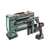 METABO Combo Set 2.5.2 18V (685182000) Akkus fúrókalapács + Akkus fúrócsavarozó 18 V 2.0 Ah, 4.0 Ah