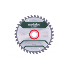 METABO Fűrészlap "precision cut wood - classic", 160x20 Z36 WZ 10° (628278000) fűrészlap