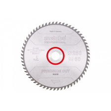 METABO Fűrészlap "precision cut wood - professional", 250x30, Z60 WZ 15° (628049000) fűrészlap