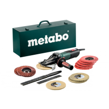 METABO WEVF 10-125 Quick Inox Set Laposfejű sarokcsiszoló (613080500) sarokcsiszoló