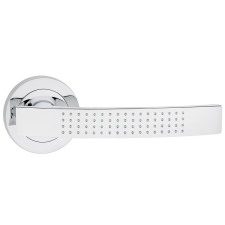 METAL-BUD ASTRA ajtóajtókilincs kerek rozettás króm BB zár és alkatrészei