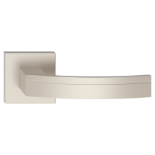 METAL-BUD BARCELONA ajtókilincs szögletes K-rozettás nikkel szatén BB zár és alkatrészei