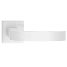 METAL-BUD BARCELONA ajtókilincs szögletes K-rozettás szálcsiszolt nikkel WC zár és alkatrészei