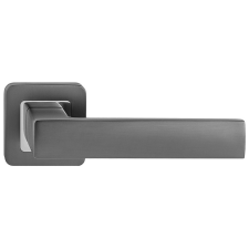 METAL-BUD BRERA/TREND ajtókilincs kerek talp grafit-króm BB zár és alkatrészei