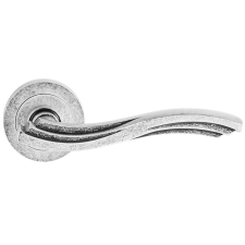 METAL-BUD CHIARA ajtókilincs kerek rozettás antik nikkel BB zár és alkatrészei