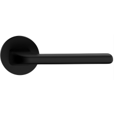 METAL-BUD DIVA/DISCO ajtókilincs kerek rozettás R - rozettás FIT 6mm fekete WC zár és alkatrészei