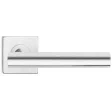 METAL-BUD ELEKTRA ajtóajtókilincs négyzet alakú rozettás rozsdamentes acél BB zár és alkatrészei