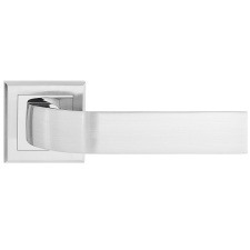 METAL-BUD EUROPA ajtóajtókilincs szögletes rozettás szatén nikkel PZ zár és alkatrészei