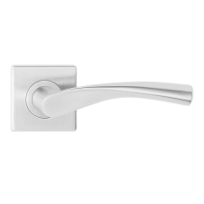 METAL-BUD ROMA ajtóajtókilincs szögletes rozettás rozsdamentes acél PZ zár és alkatrészei