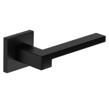 METAL-BUD SAPHIRE ajtóajtókilincs szögletes rozettás fekete BB zár és alkatrészei