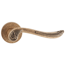 METAL-BUD TOSCA ajtókilincs kerek rozettás antik patina WC zár és alkatrészei